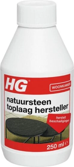 HG Natuursteen Toplaag Hersteller - 250 Ml - Herstelt Beschadigingen - Voor Marmer En Alle Andere Kalkhoudende Natuursteensoort -Ajax® Verkoop 534x1200 3