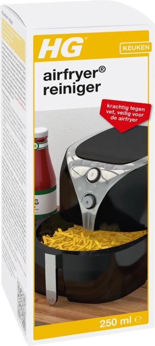 HG Airfryer Reiniger - 250ml - Inclusief Kwastje 4 HG Airfryer Reiniger - 250ml - Inclusief Kwastje - Afbeelding 4