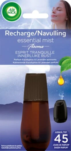 Air Wick Essential Mist Automatische Geurverspreider Luchtverfrisser - Innerlijke Rust - Navulling