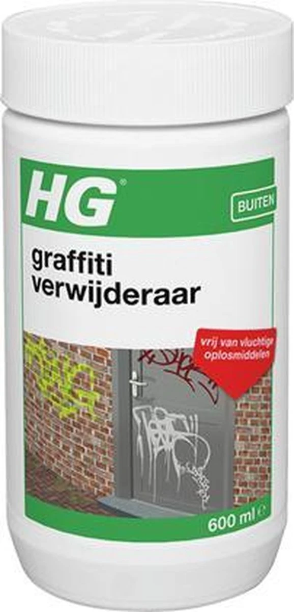 HG Graffitiverwijderaar - 600ml - Krachtig En Veilig - Biologisch Afbreekbaar 2 HG Graffitiverwijderaar - 600ml - Krachtig En Veilig - Biologisch Afbreekbaar - Afbeelding 2