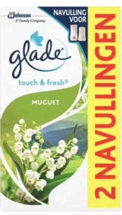 Glade By Brise Touch & Fresh Muguet Navulling - 2 Stuks -Ajax® Verkoop 682x1200