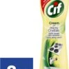 Cif Schuurmiddel Cream Citroen - 8 X 500 Ml