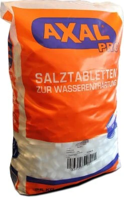 Axal Pro - Regenererend Zout In Tabletvorm - 25 Kg - Voor Waterontharding. -Ajax® Verkoop 755x1200