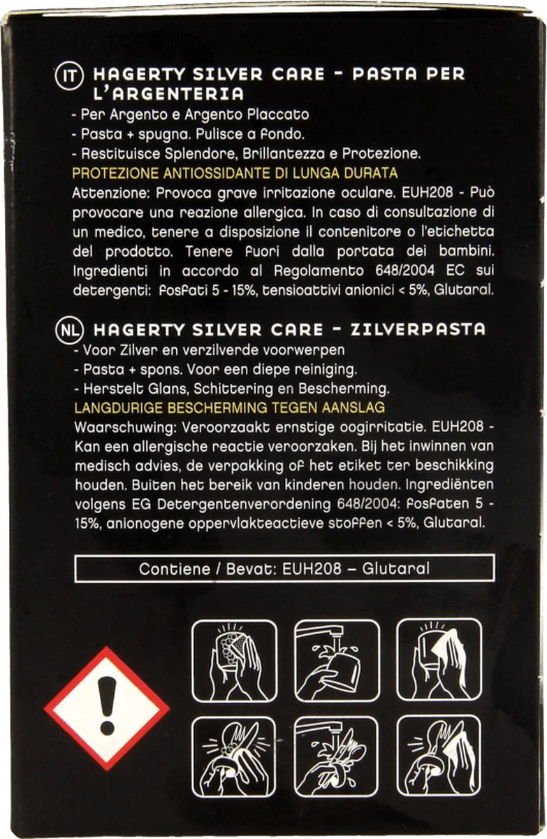 Hagerty Silver Care - Pasta Voor Zilverreiniging 185 Gr 8 Hagerty Silver Care - Pasta Voor Zilverreiniging 185 Gr - Afbeelding 8