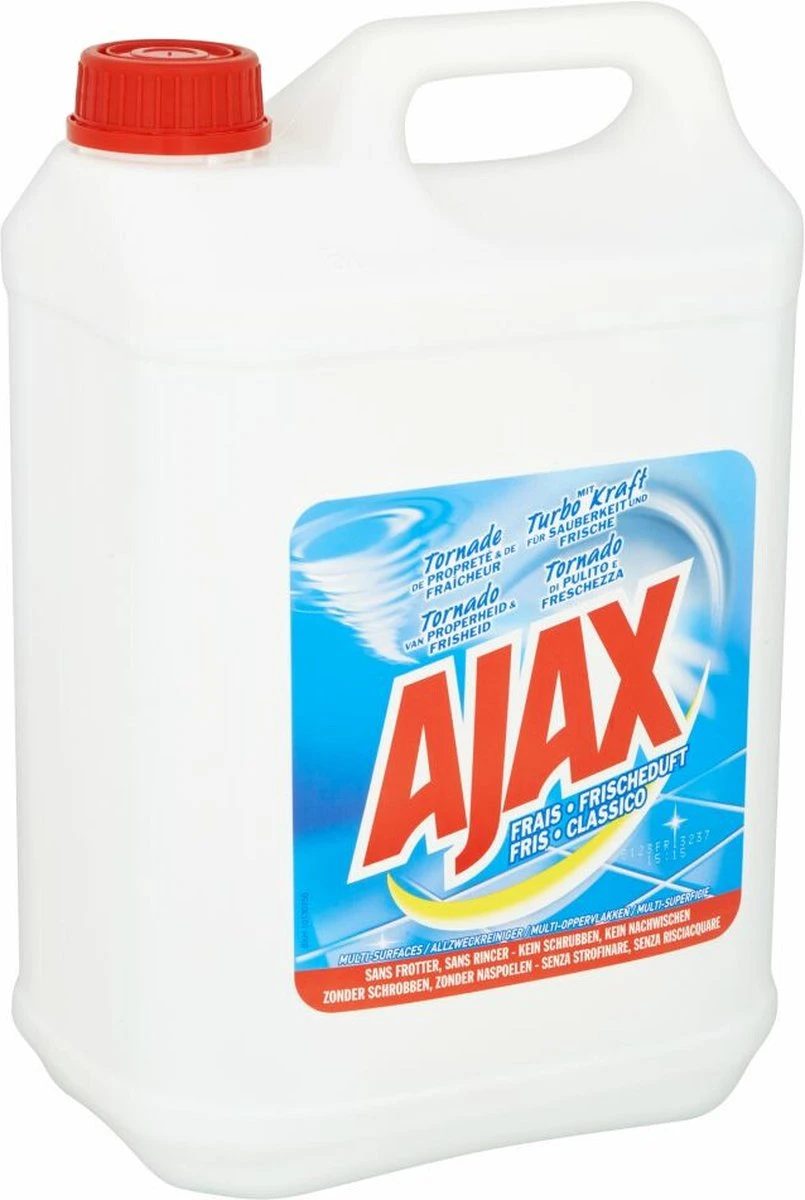 Ajax® Ajax Allesreiniger Fris 2 X 5L - Voordeelverpakking 2 Ajax® Ajax Allesreiniger Fris 2 X 5L - Voordeelverpakking - Afbeelding 2