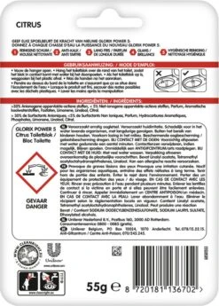 Glorix Power 5 Toiletblokken - Citroen - 7 X 2 Stuks - Voordeelverpakking -Ajax® Verkoop 860x1200 4