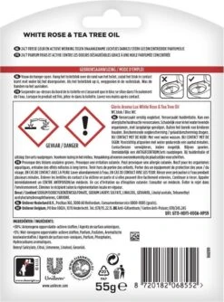 Glorix Aroma Lux Toiletblokken White Rose & Tea Tree Oil - 9 X 55g - Voordeelverpakking -Ajax® Verkoop 888x1200 1