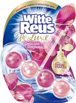 Witte Reus DeLuxe Toiletblok - Delicate Magnolia - WC Blokjes Voordeelverpakking - 10 Stuks -Ajax® Verkoop 894x1200 1