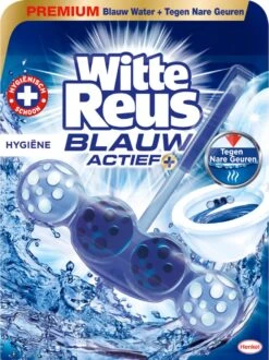Witte Reus Blauw Actief Toiletblok - Hygiene - WC Blokjes Voordeelverpakking - 10 Stuks -Ajax® Verkoop 898x1200 1