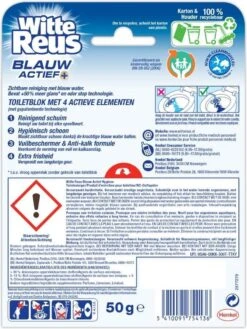 Witte Reus Blauw Actief Toiletblok - Hygiene - WC Blokjes Voordeelverpakking - 10 Stuks -Ajax® Verkoop 900x1200 6