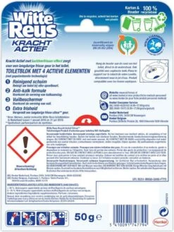 Witte Reus Kracht Actief Toiletblok - Citrus - WC Blokjes Voordeelverpakking - 10 Stuks -Ajax® Verkoop 900x1200 8