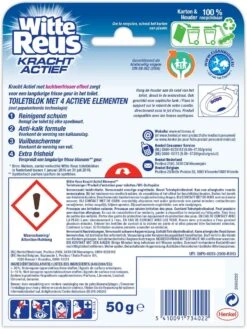 Witte Reus Kracht Actief Toiletblok - Bloesem - WC Blokjes Voordeelverpakking - 10 Stuks -Ajax® Verkoop 901x1200 2