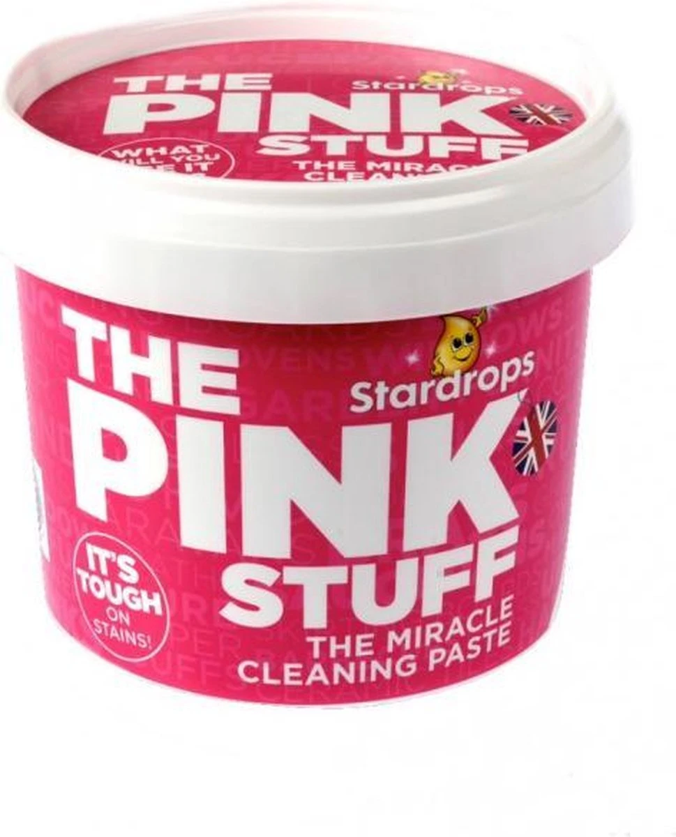 Stardrops 3x The Pink Stuff - Het Wonder Reinigingsmiddel – Allesreiniger Spray - Schoonmaakpasta - Milieuvriendelijk - Huishouden 5 Stardrops 3x The Pink Stuff - Het Wonder Reinigingsmiddel – Allesreiniger Spray - Schoonmaakpasta - Milieuvriendelijk - Huishouden - Afbeelding 5